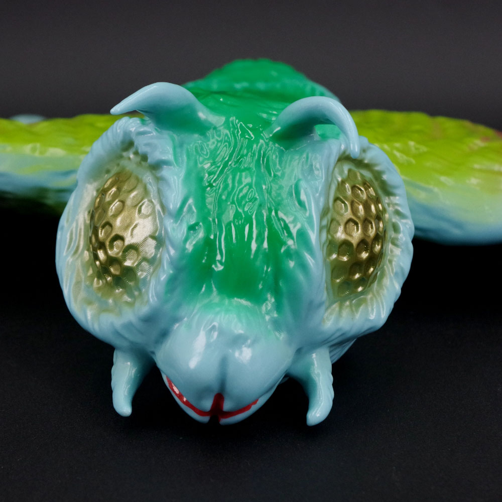 ソフビ/マルサン/モスラ 450/ブルマァクオマージュ水色成型 Ver.｜墓場