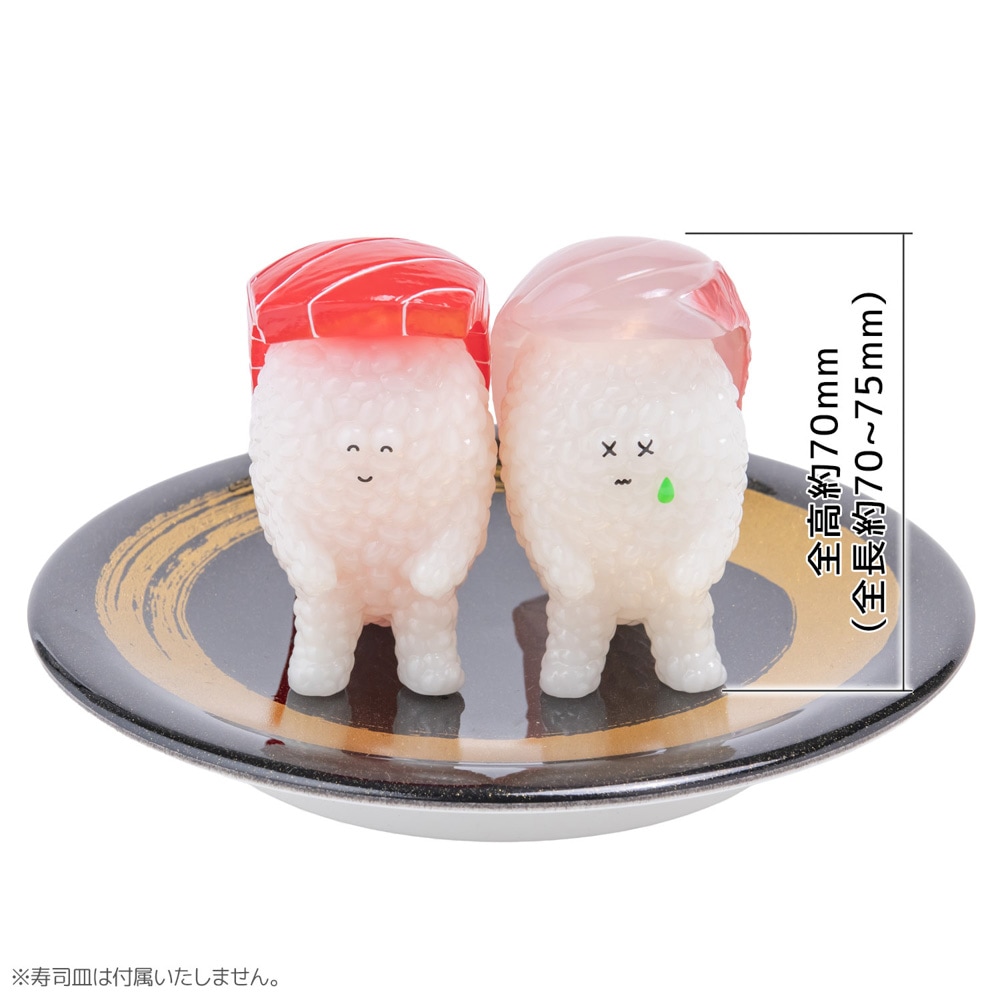 ソフビ/千値練/寿司怪獣 スシエルエー フィギュアコレクション4 HAPPY