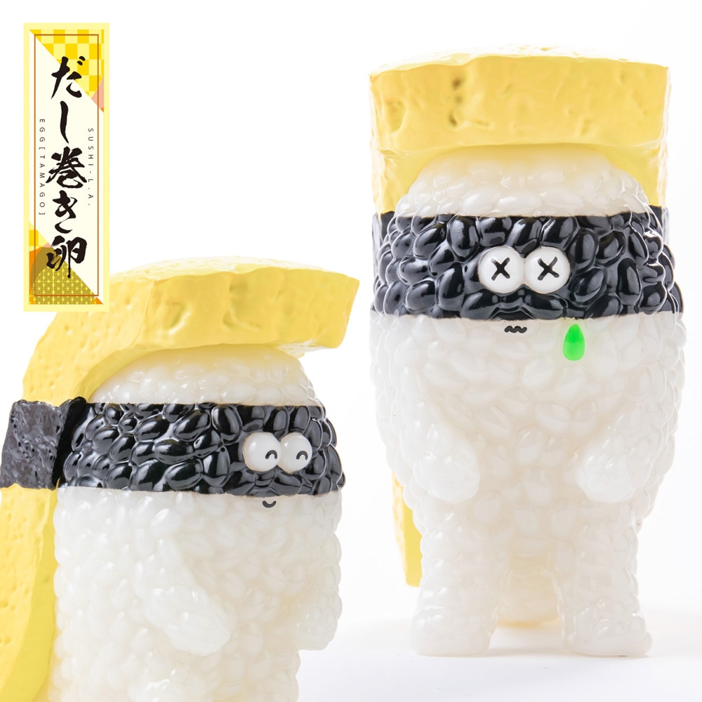 ソフビ/千値練/寿司怪獣 スシエルエー フィギュアコレクション4 HAPPY