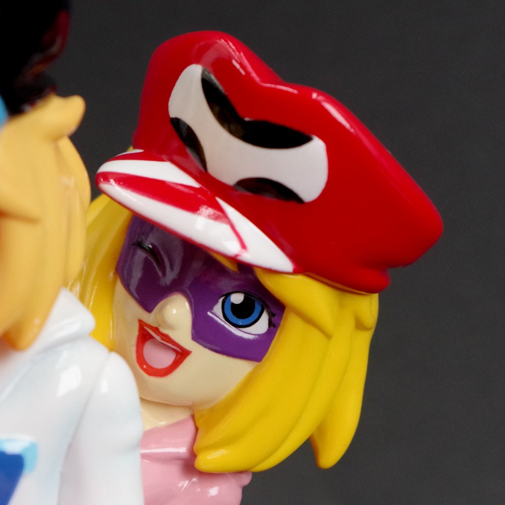 Kaiju Oneのソフビ ヤッターマン1号・2号三輪車です。