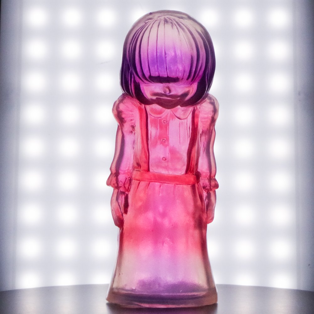 ヒカリトイズ HIKARI TOYS /トイレの花子さん/オーロラクリアー ソフビ/ヒカリトイズ HIKARI TOYS/トイレの花子さん/オーロラ