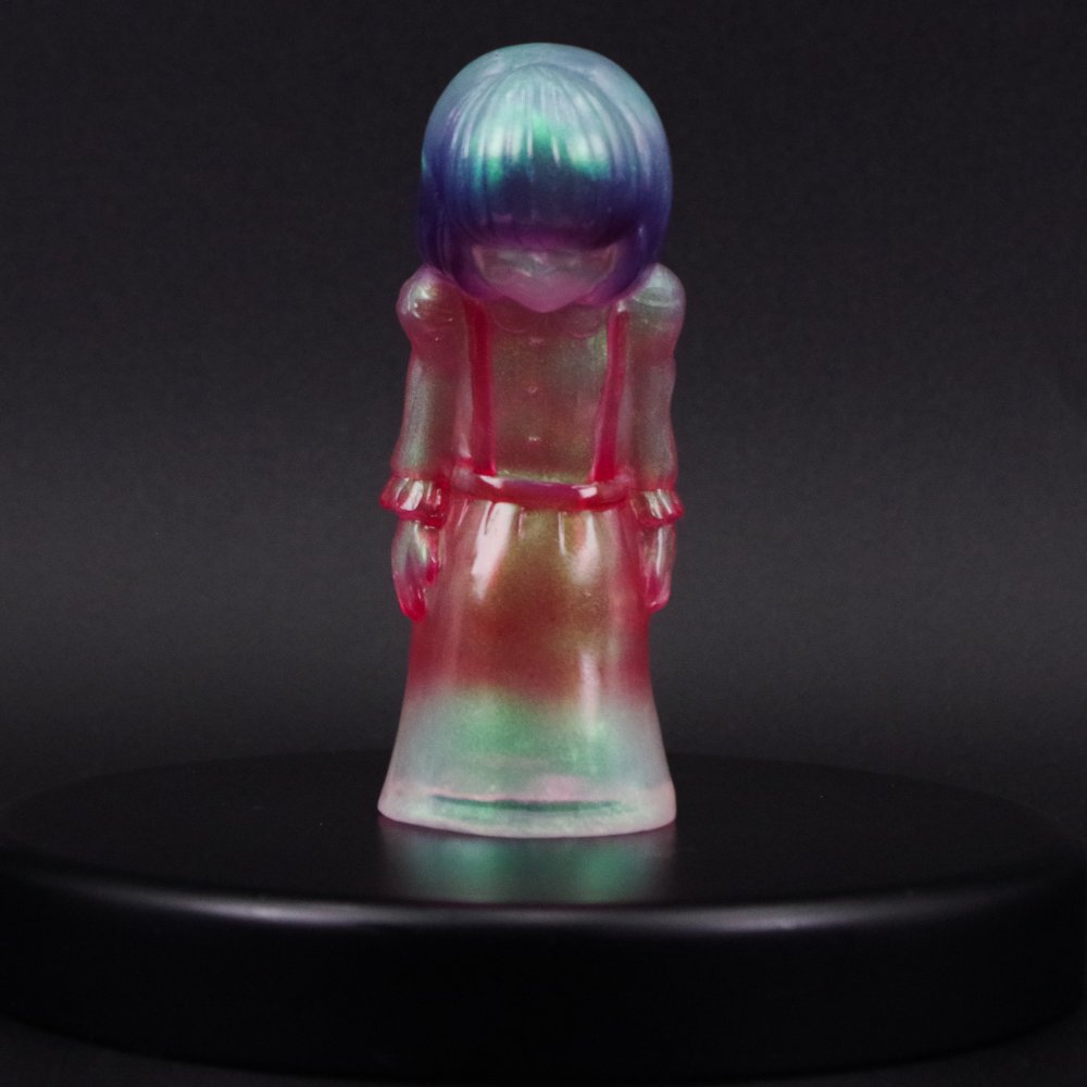 ソフビ/ヒカリトイズ HIKARI TOYS/トイレの花子さん/オーロラクリアー