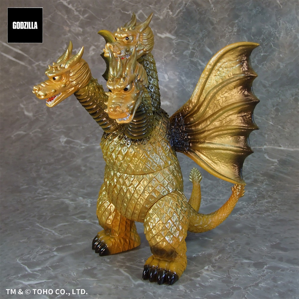 ソフビ/アート・ストーム/グレートザウルス キングギドラ｜墓場の画廊