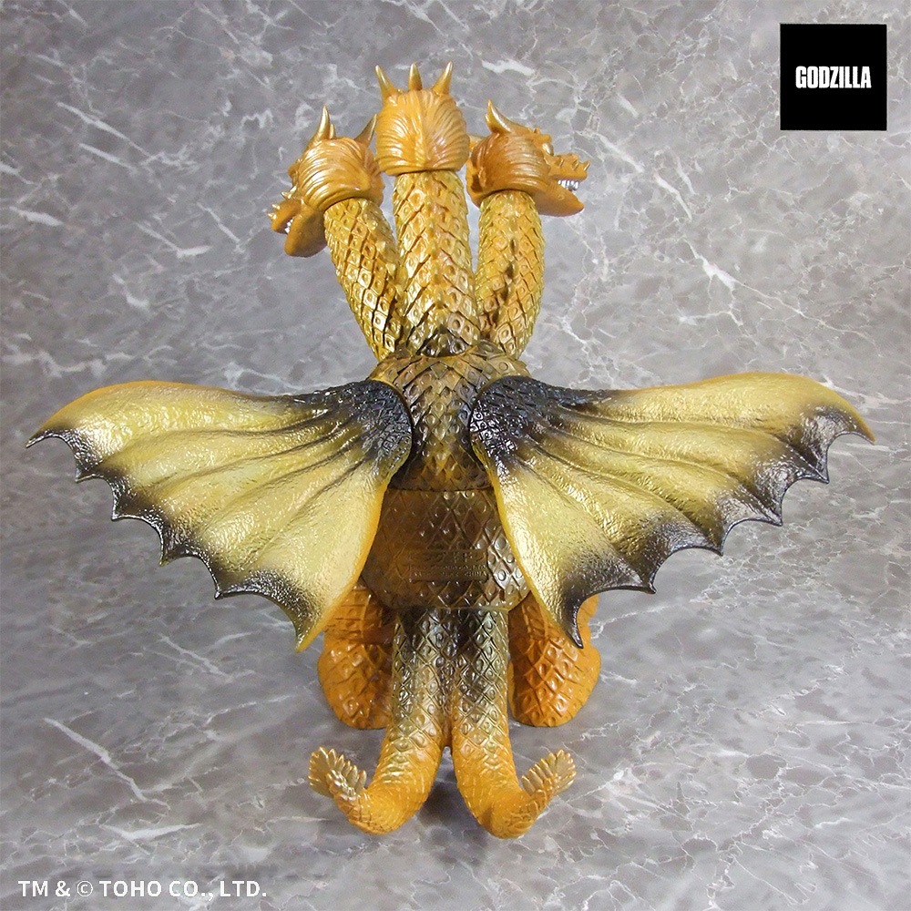 【新品未開封】グレートザウルス　キングギドラ　アートストーム　ソフビ　墓場の画廊 ソフビ/アート・ストーム/グレートザウルス キングギドラ｜墓場の画廊
