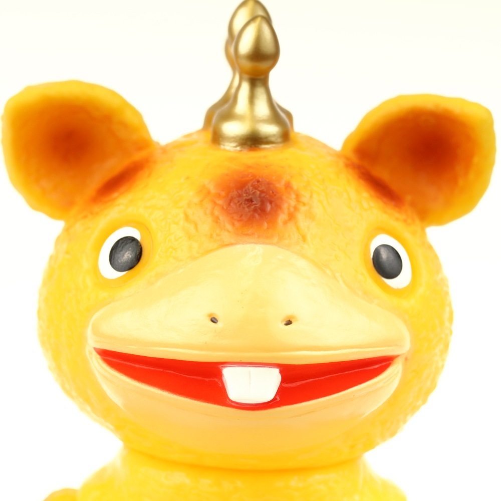 ソフビ】【ブルマァク】バラサブースカ イエロー （新色）/快獣