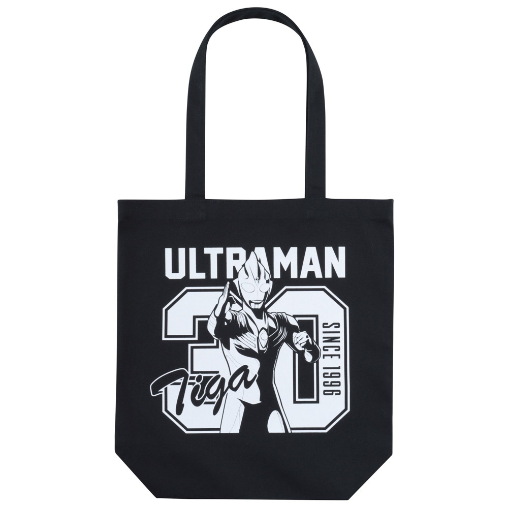 ウルトラマンティガ/30th トートバッグ/ブラック｜墓場の画廊ONLINE STORE