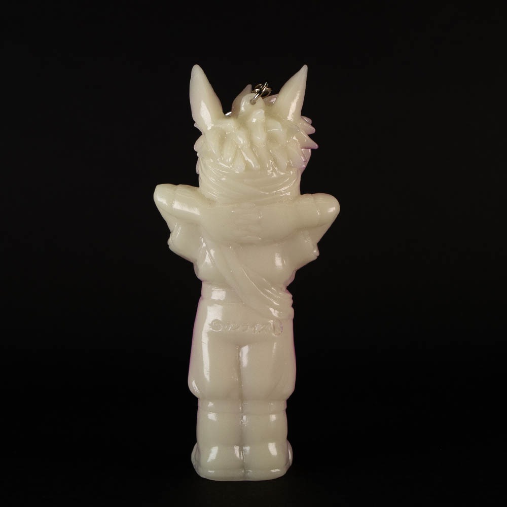 ソフビ】【ビックワンクラフト】ユビケッツ/ラビ（蓄光）