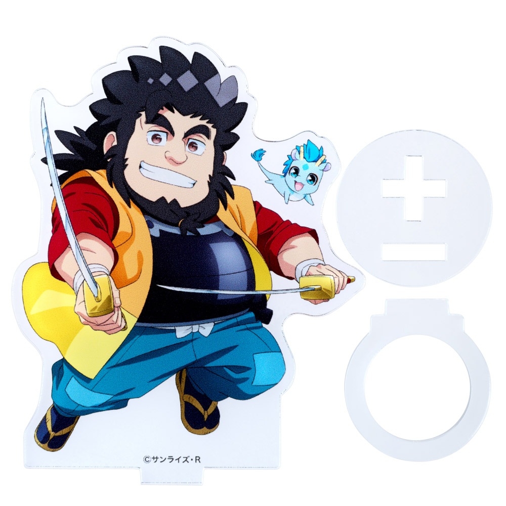 魔神創造伝ワタル/アクリルリング(御富良院&リュンリュン)｜墓場の画廊