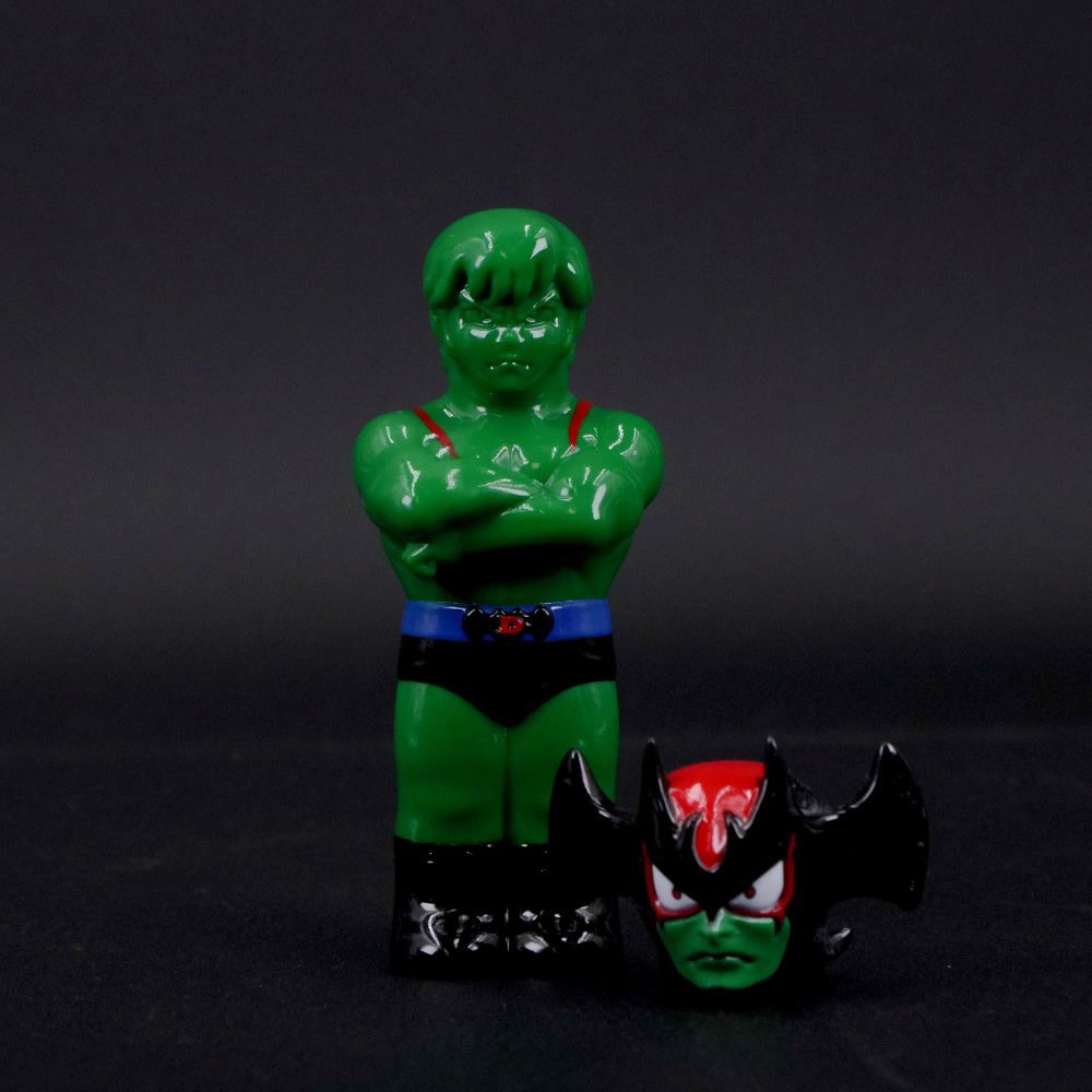 KAIJU ONE マジンガーZ 大乱闘3.0 暗黒大将軍 黒成型ソフビ 指人形 ソフビ/Kaiju One/DYNAMIC 大乱闘3.0｜墓場の画廊ONLINE STORE