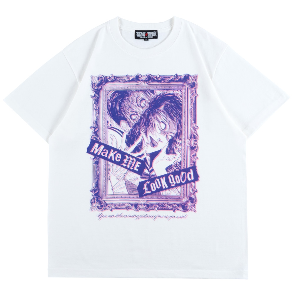 完売品 墓場の画廊 伊藤潤二 双一 釘 Tシャツ ホワイト 白 Lサイズ 完売品 墓場の画廊 伊藤潤二 双一 釘 Tシャツ ホワイト 白 Lサイズ