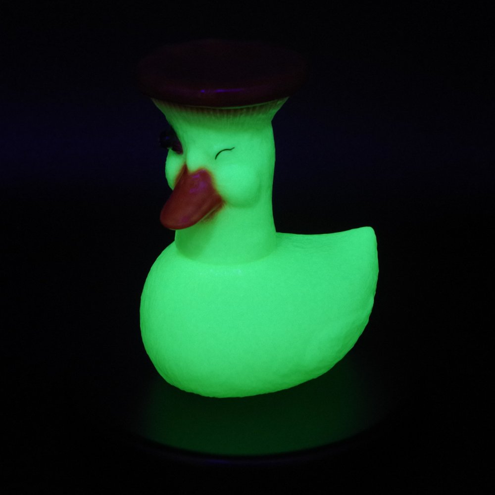 レア 栄養玩具 菌鳥 ファーストカラー ソフビ 栄養玩具× KTW 以前ライブで途中まで塗装してた栄養玩具さんの菌鳥の