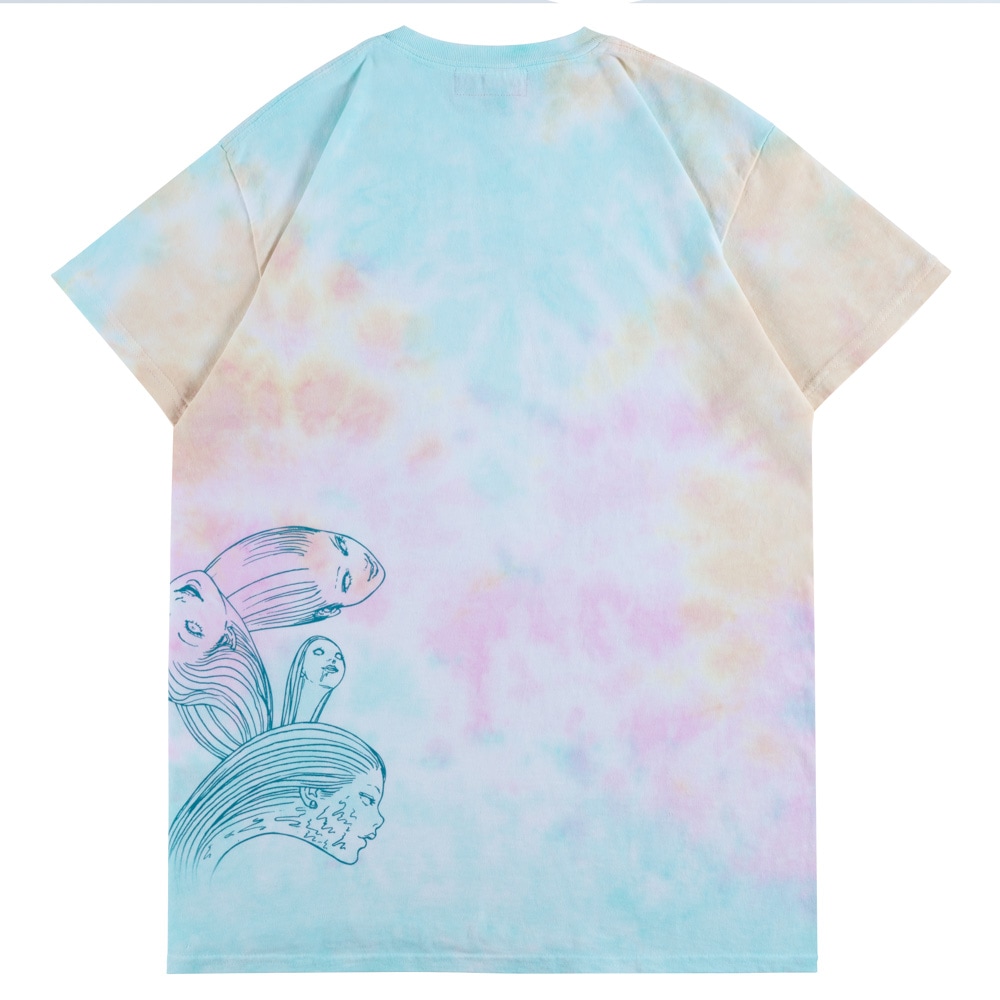 伊藤潤二/もろみ Tシャツ/タイダイ｜墓場の画廊ONLINE STORE