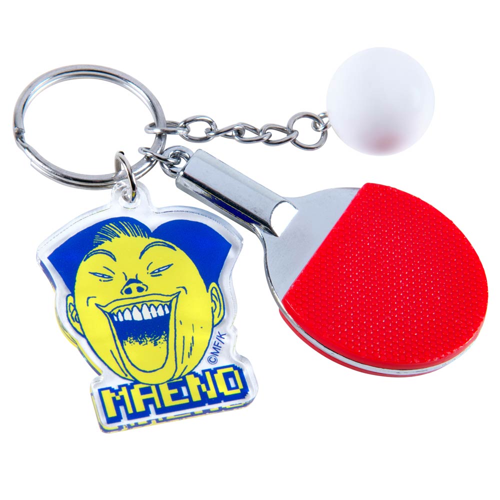 行け!稲中卓球部/アクリルチャーム付きラケット&ボールキーホルダー