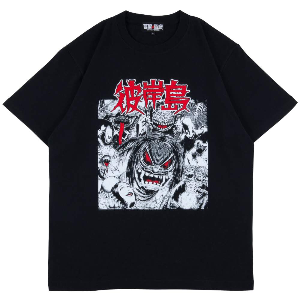 彼岸島/邪鬼 Tシャツ(チワワ様) /ブラック｜墓場の画廊ONLINE STORE