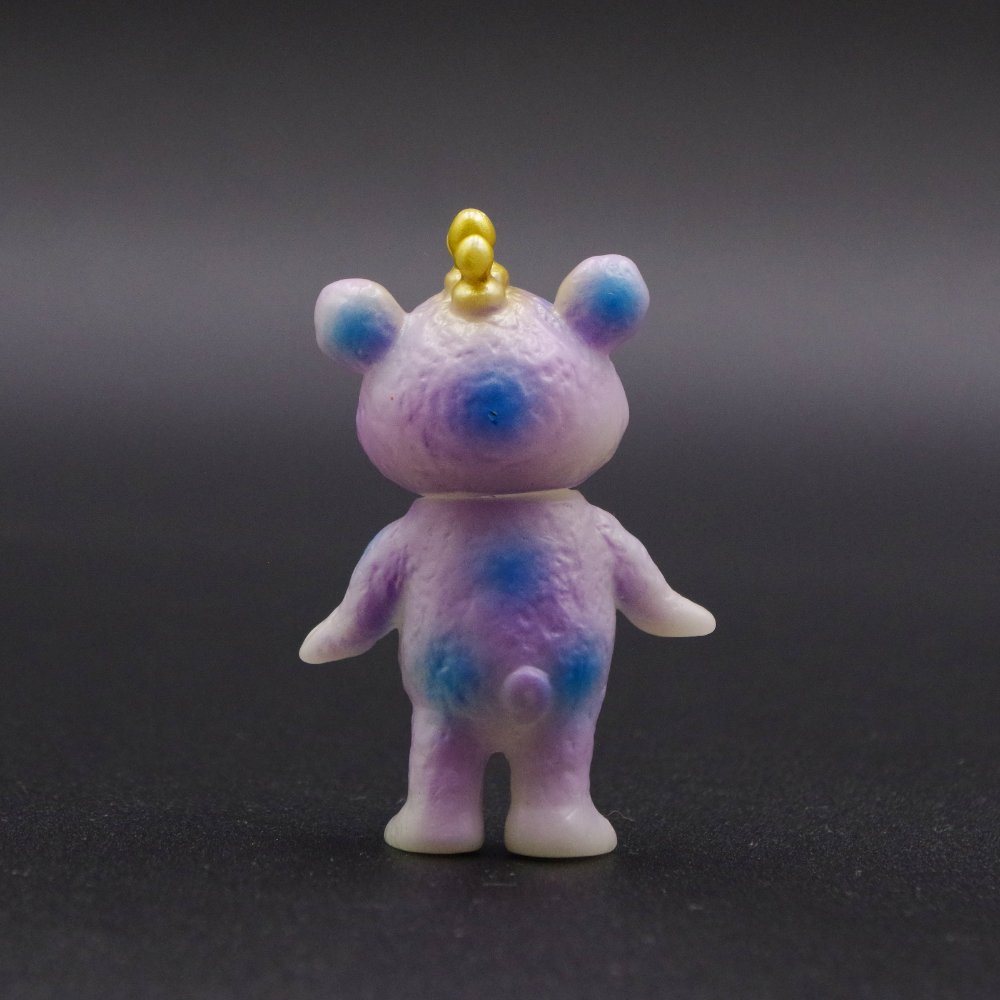 ソフビ/ブルマァク BULLMARK/ちびブースカ/蓄光パープル｜墓場の