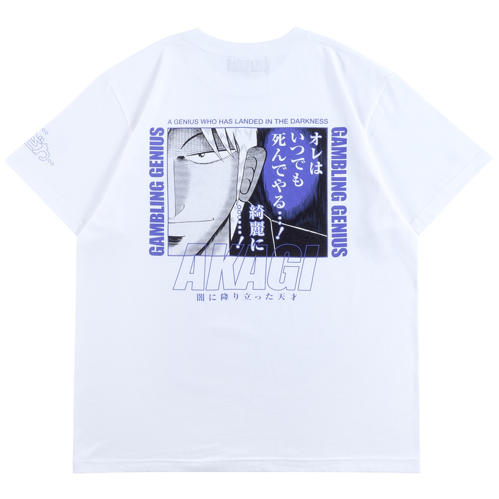 アカギ ～闇に降り立った天才～ 完全再現！アカギシャツ Mサイズ 新品 ☆商品情報☆2月28日(金)〜『アカギ』&『むこうぶち』POP UP