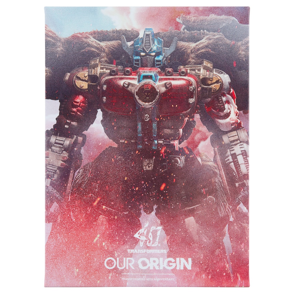デッドストック　ほぼ未使用　コンボイ クリアVer 変形! トランスフォーマー トランスフォーマー/40周年メインビジュアル アートボード(ビッグ