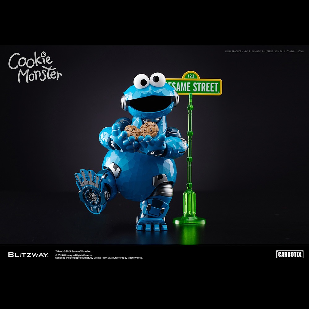 Blitzway クッキーモンスター BLITZWAY JAPAN/セサミストリート/CARBOTIX COOKIE MONSTER