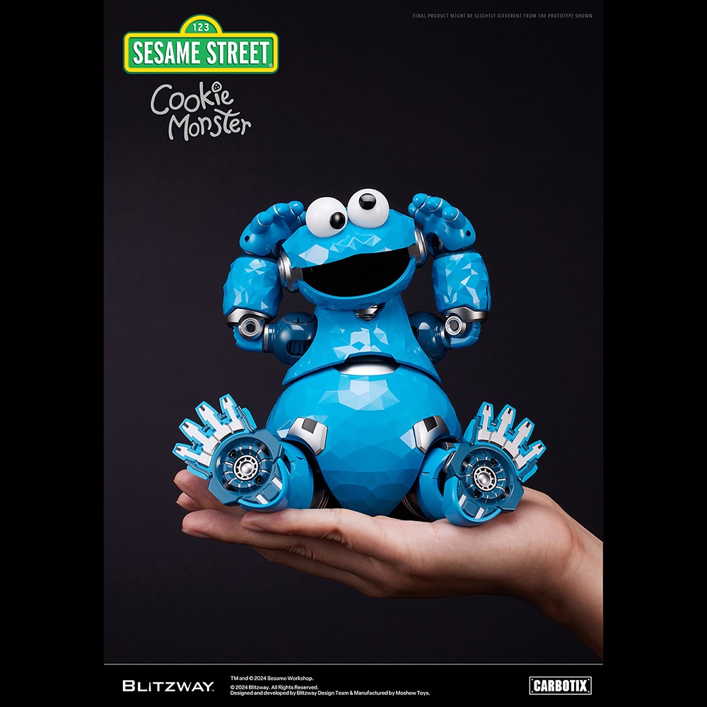BLITZWAY JAPAN/セサミストリート/CARBOTIX COOKIE MONSTER｜墓場の