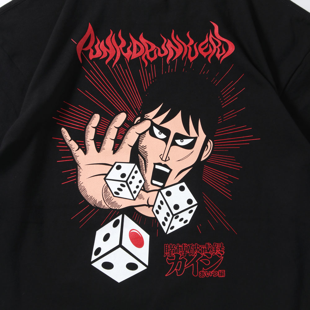 スカルトイズ ガイツ パンクドランカーズ カイジシリーズ/［PDSx賭博破戒録カイジ］大博奕TEE（BLACK