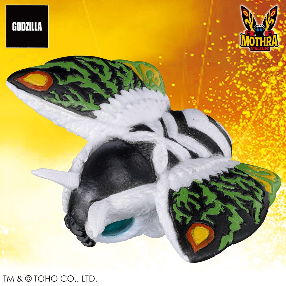 ソフビ/PLEX/ゴジラ ミニソフビクロニクル(MOTHRA SAGA)10個入りBOX