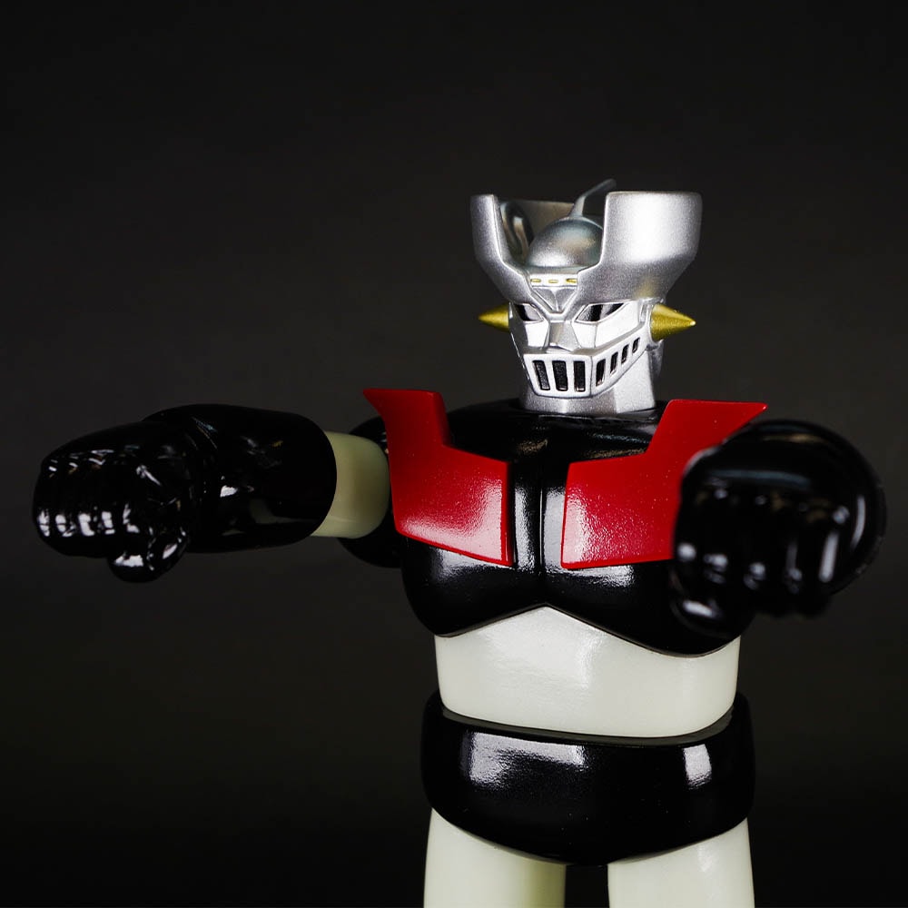 マジンガーＺ　ブラック／蓄光　墓場の画廊限定　MAXTOY　永井豪　マックストイ ソフビ/MAX TOY マックストイ/マジンガーZ/蓄光版 墓場の画廊