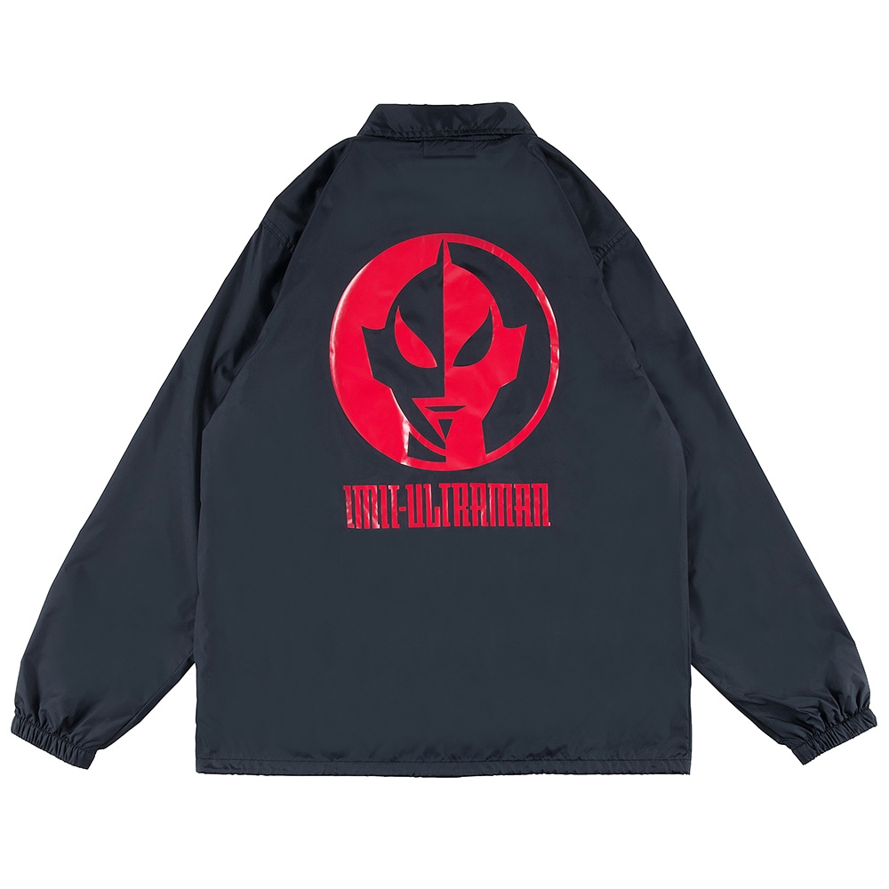 ウルトラマン/にせウルトラマン コーチジャケット/ブラック｜墓場の