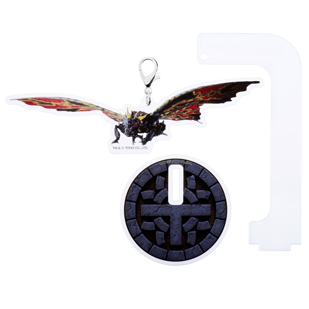 モスラ/バトラ 空飛ぶアクリルスタンド｜墓場の画廊ONLINE STORE