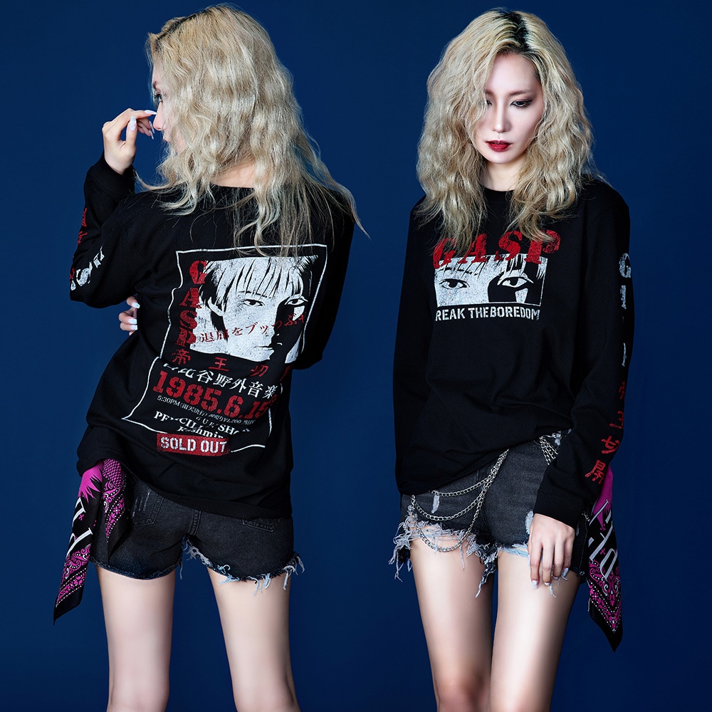 TO-Y/帝王切開 ロングスリーブTシャツ/ブラック｜墓場の画廊ONLINE STORE