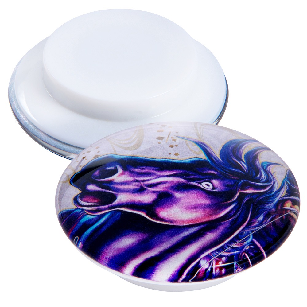 花の慶次/松風 ガラスマグネット｜墓場の画廊ONLINE STORE