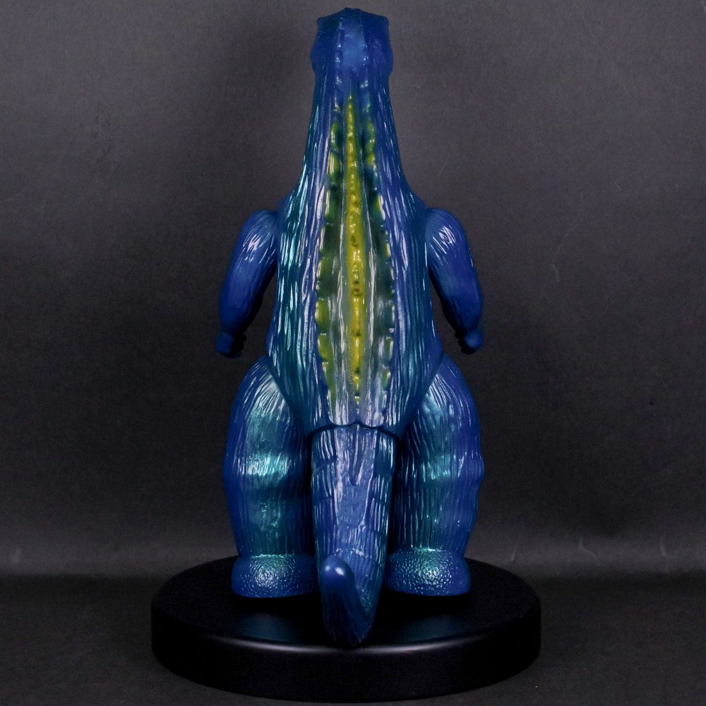 ソフビ/ブルマァク BULLMARK/ゴジラ プラモ版/メタリックグリーン