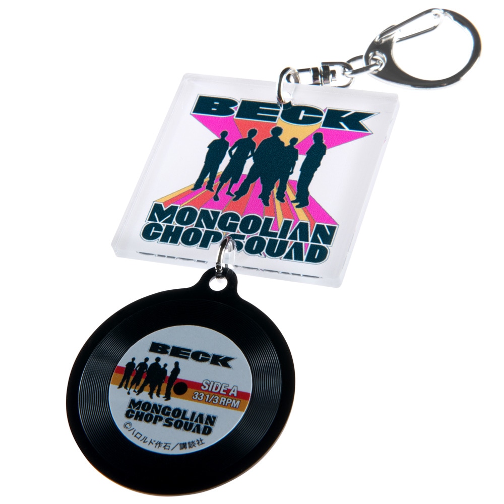 BECK/レコード型キーホルダーA｜墓場の画廊ONLINE STORE