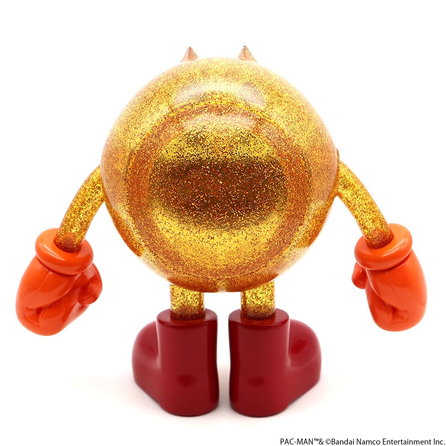 ソフビ/ELECTRIC TOYS/SOFVIPS パックマン/クリアイエローラメ｜墓場の