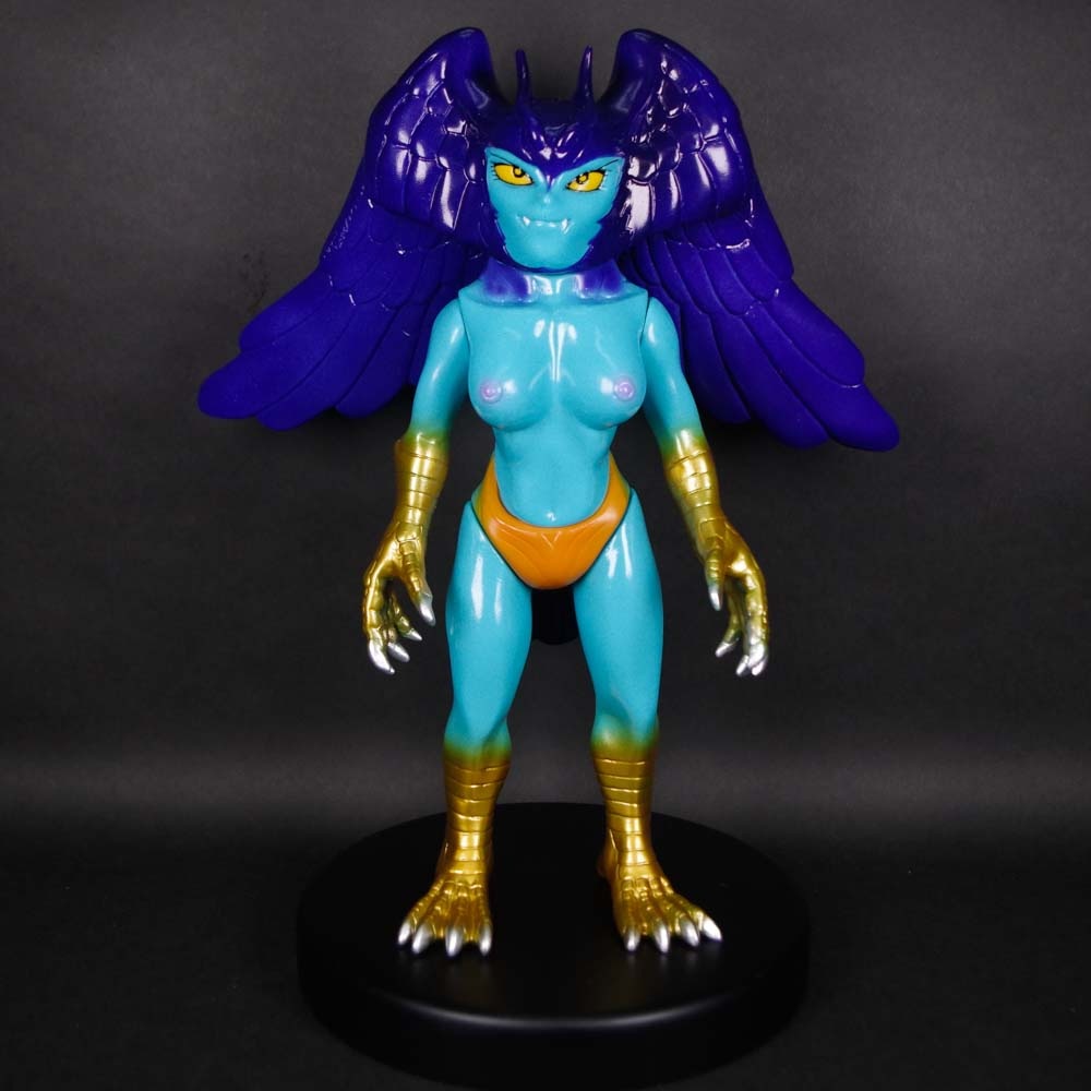 ソフビ/ポゴナ造形 pogonatoys/デビルマン/シレーヌ/ブルー｜墓場の