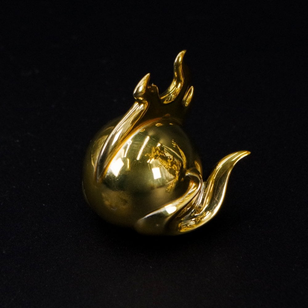 ソフビ/BigBoysToys/God Canglong 蒼龍/Chrome Gold version｜墓場の