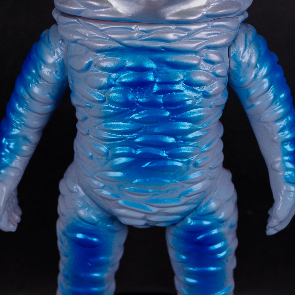 ソフビ/ブルマァク BULLMARK/ザラブ星人/メタリックブルー｜墓場の画廊