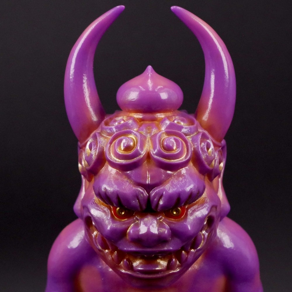 ソフビ/銀印本舗/オニデーシ/紫炎｜墓場の画廊ONLINE STORE