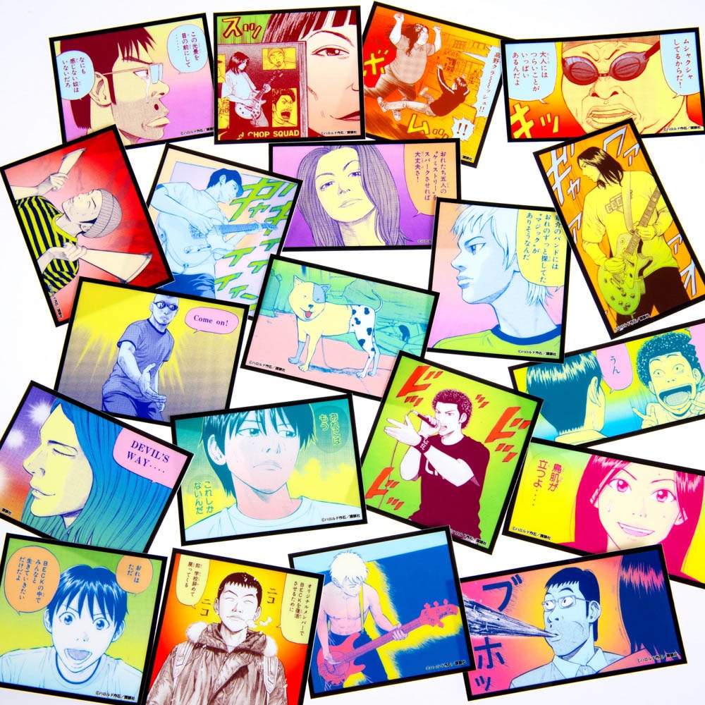 BECK/ブラインドクリアコマステッカー 全20種(単品販売)｜墓場の画廊