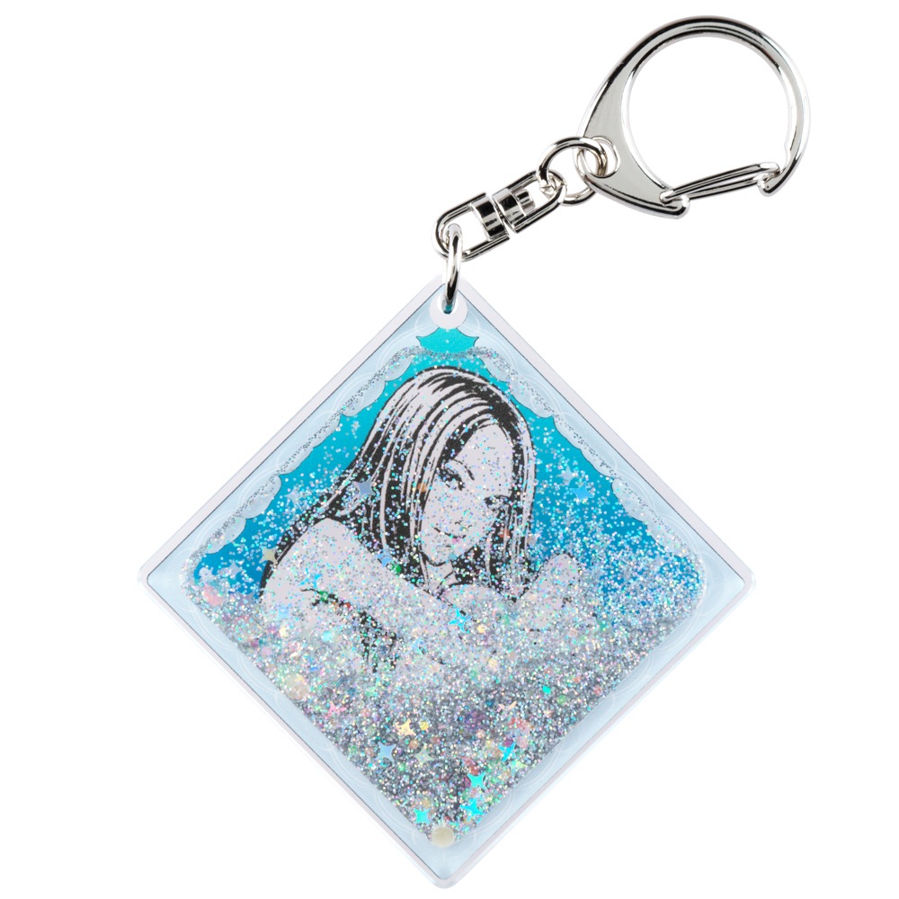 伊藤潤二/水槽 オイルインアクリルキーホルダー｜墓場の画廊ONLINE STORE