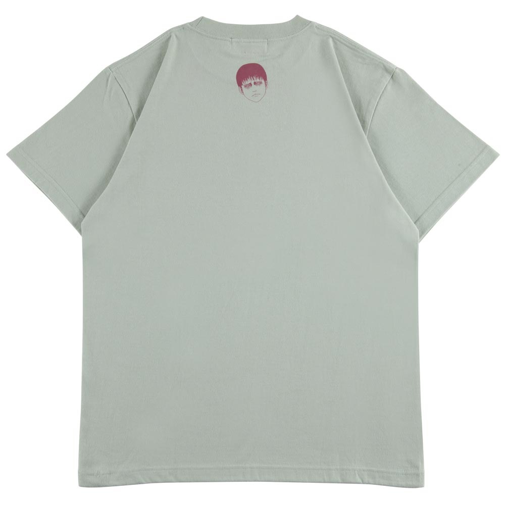 伊藤潤二/双一 CAKE Tシャツ/セージグリーン｜墓場の画廊ONLINE