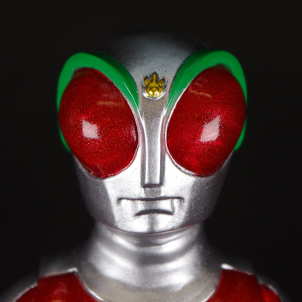 ソフビ】【MAX TOY】ファイヤーマン（メタリックレッド）/MAXTOY