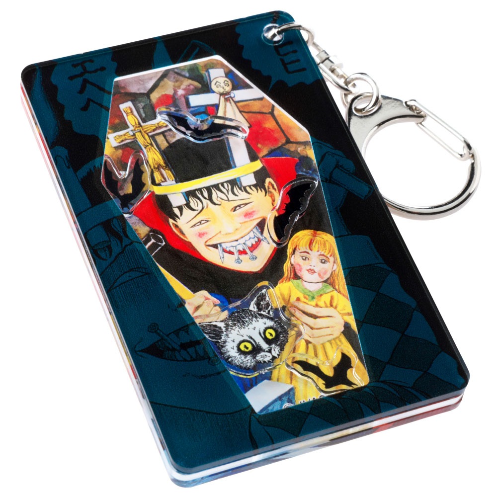 伊藤潤二/双一 シャカシャカアクリルキーホルダー｜墓場の画廊ONLINE STORE
