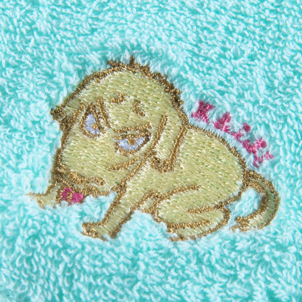大カイジ展/カイジ犬タオルハンカチ シール付｜墓場の画廊ONLINE STORE