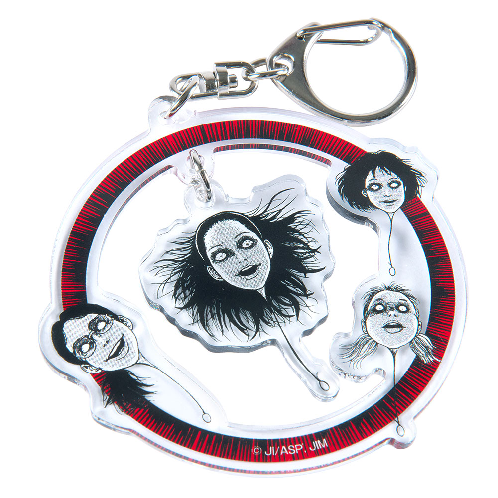 伊藤潤二/首吊り気球 ゆらゆらアクリルキーホルダー/｜墓場の画廊