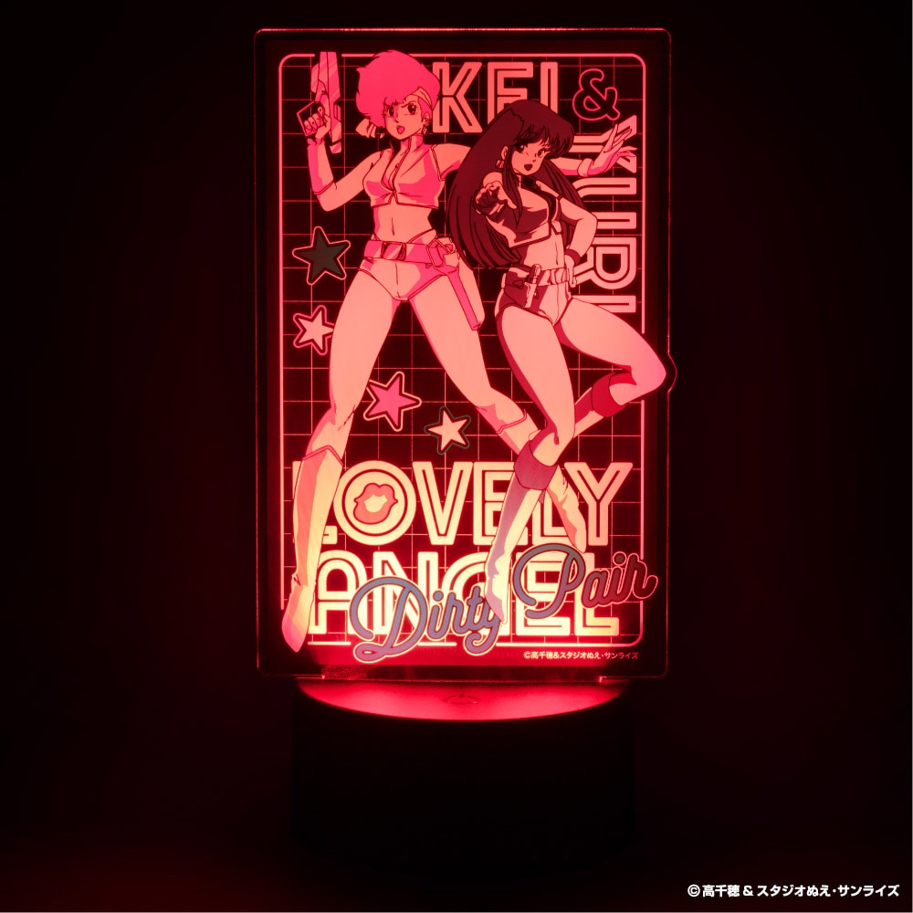 ダーティペア/LEDライトアクリルスタンド｜墓場の画廊ONLINE STORE