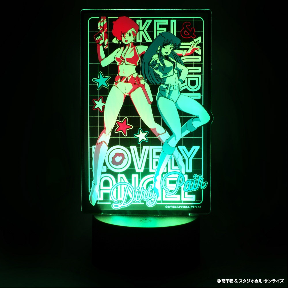 ダーティペア/LEDライトアクリルスタンド｜墓場の画廊ONLINE STORE