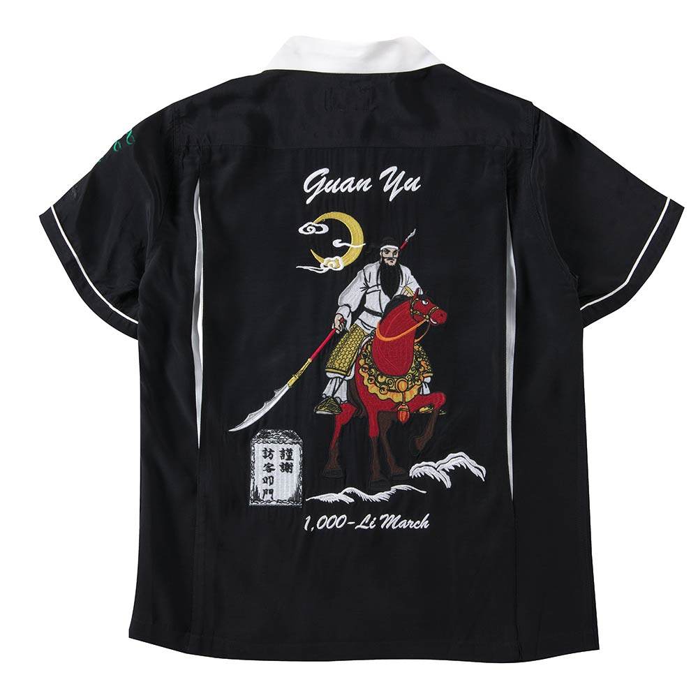 横山光輝三国志/関羽ボウリングシャツ｜墓場の画廊ONLINE STORE