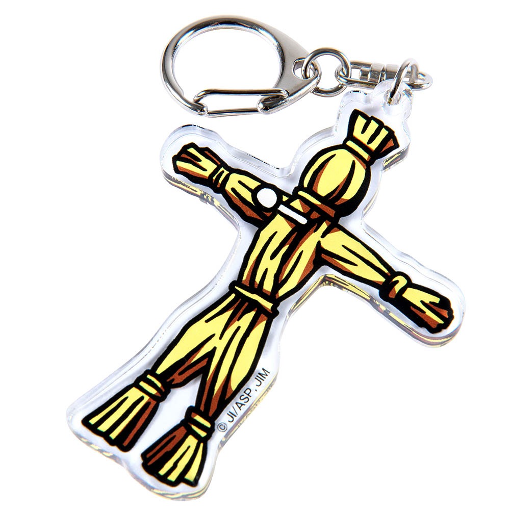 レア　伊藤潤二／双一 フィギュア キーホルダー アトリエ・スカラBEE 伊藤潤二/双一セット（ロウソク型ヘアクリップ2個 & 藁人形アクリル