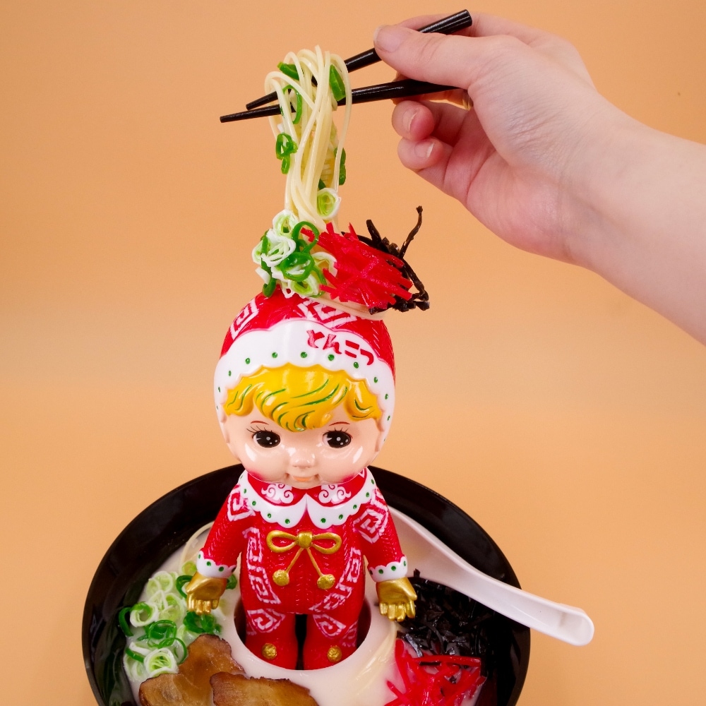 【希少】CANYS キャニーちゃん 特殊サビ加工 ソフビ フィギュア ワンオフ ソフビ/KODAMA TOY × 食品サンプル工房アップルキャンディー/ちゅる