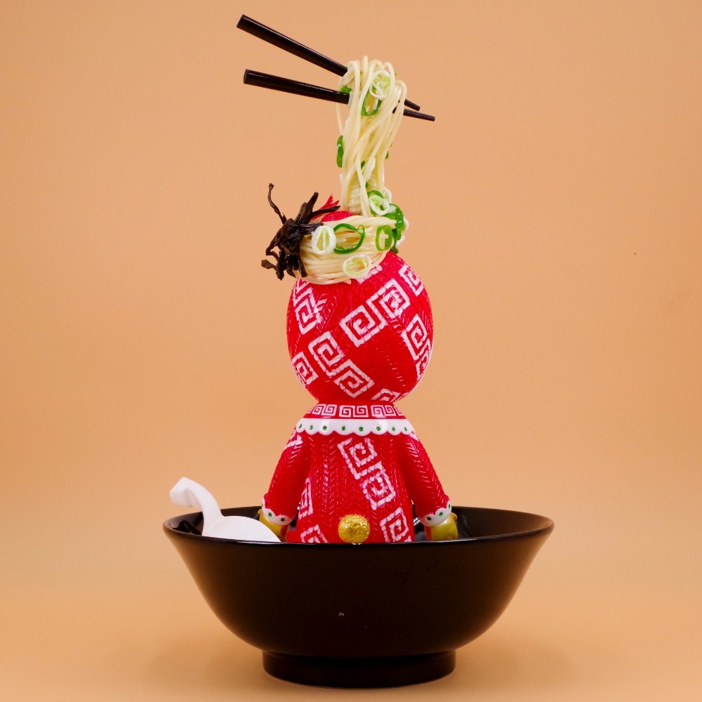 ソフビ/KODAMA TOY × 食品サンプル工房アップルキャンディー/ちゅる